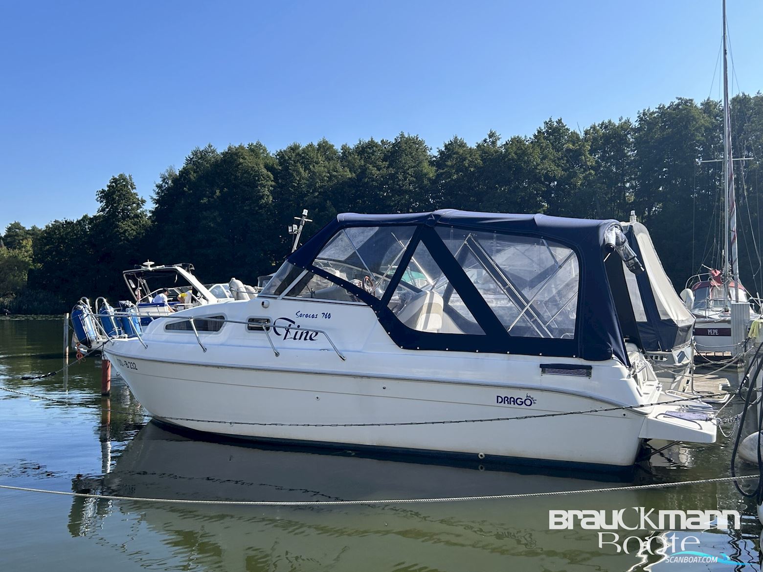 Drago 760 Sorocos Motorboten 2006, met Volvo Penta motor, Duitsland