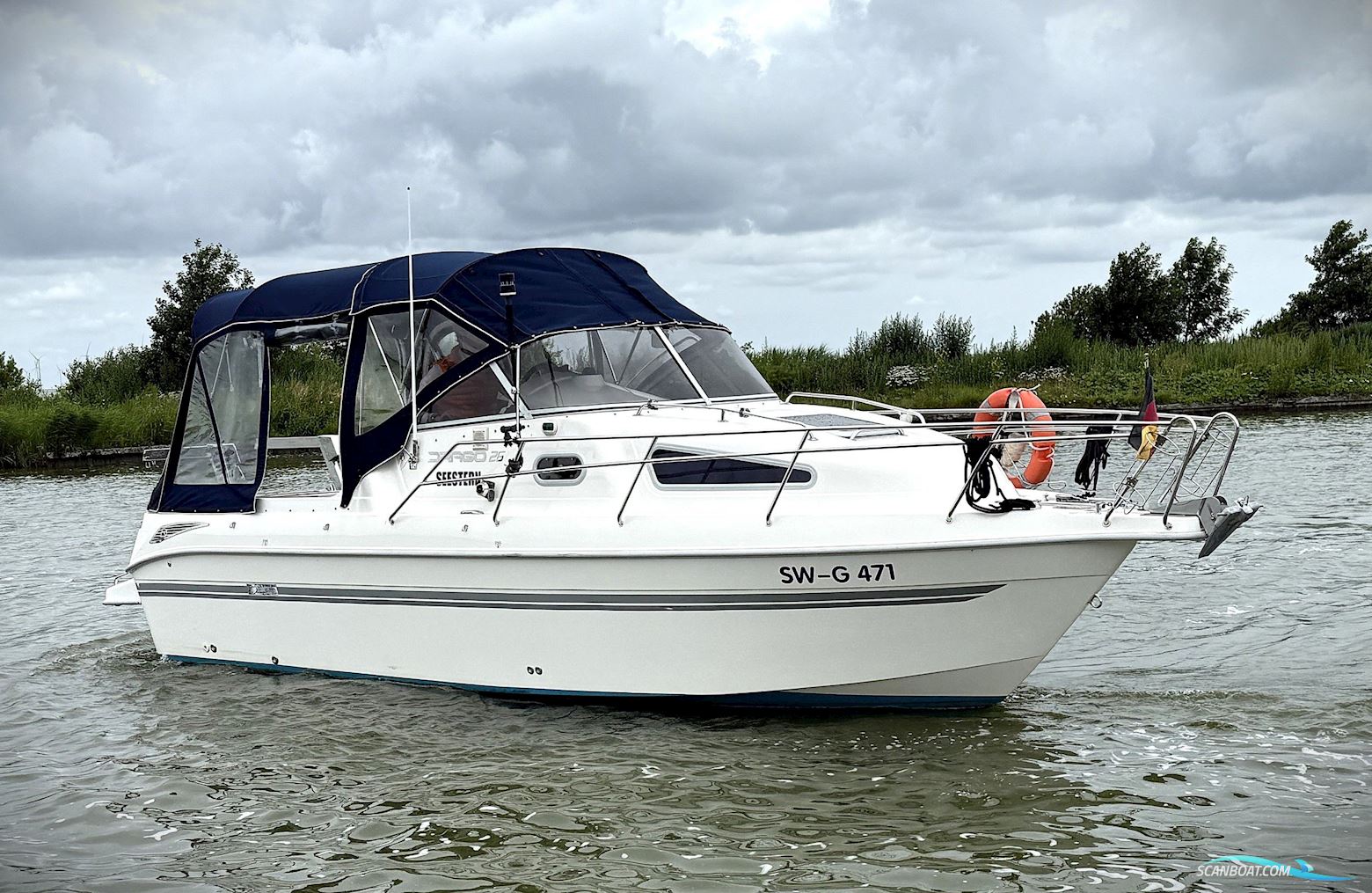 Drago Sorocos 26 IB Motorboten 2009, met Volvo Penta motor, The Netherlands
