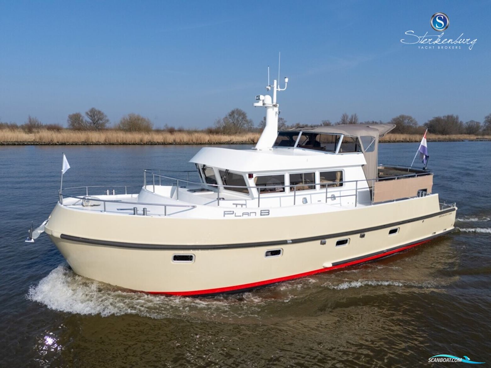 Ebyca Trawler 1300 Motorboten 2011, met 1 motor, The Netherlands