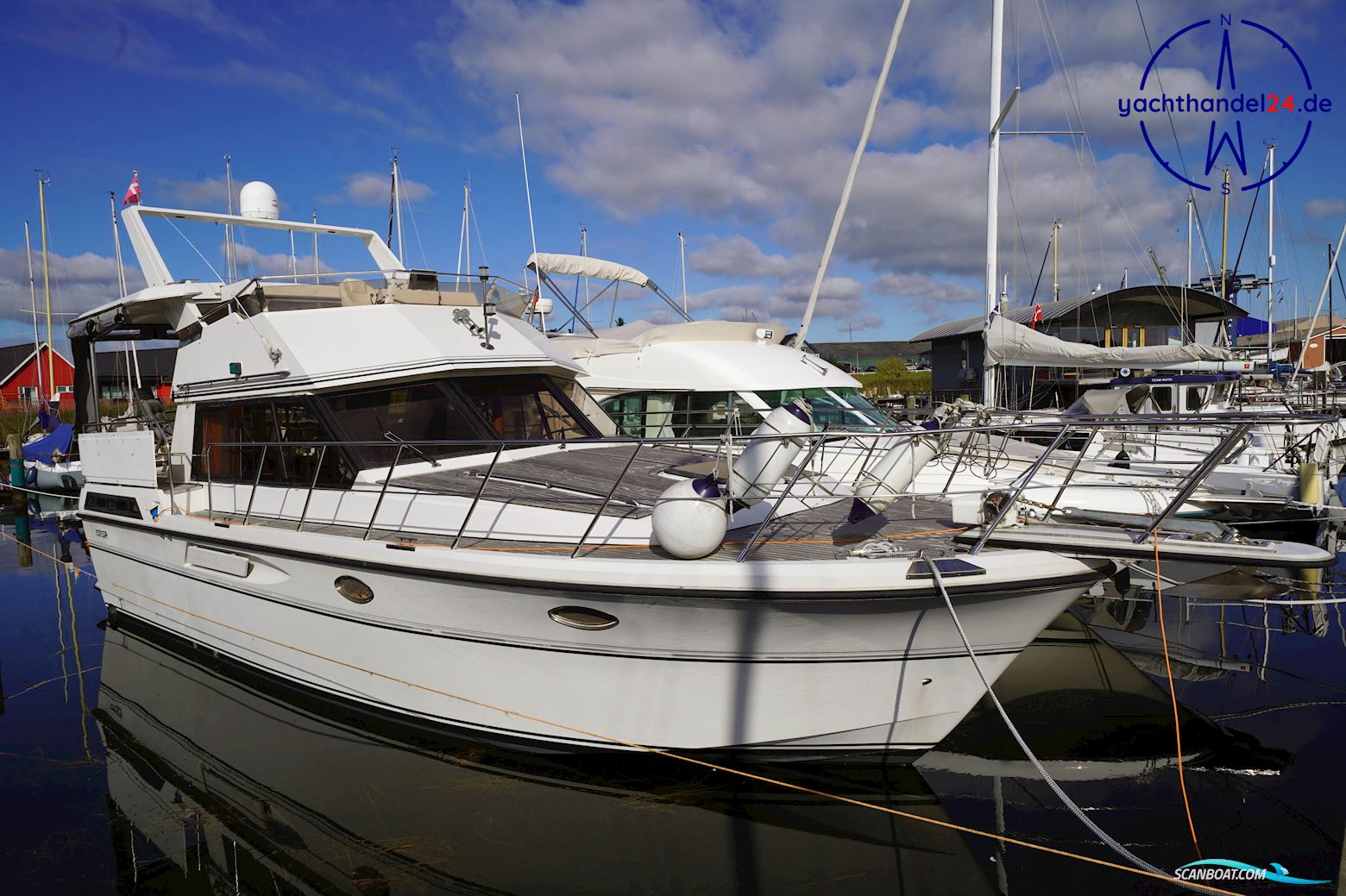 Edership President 37 Motorboten 1990, met Volvo Penta Tamd41 B motor, Duitsland