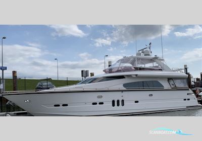 Elegance 72 Fly Motorboten 2005, met Man V12-1400 motor, Kroatië