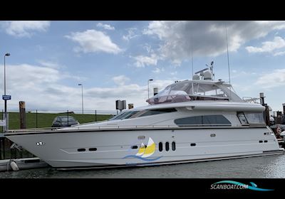 Elegance 72 Motorboten 2005, met MAN V12-1400 motor, Kroatië