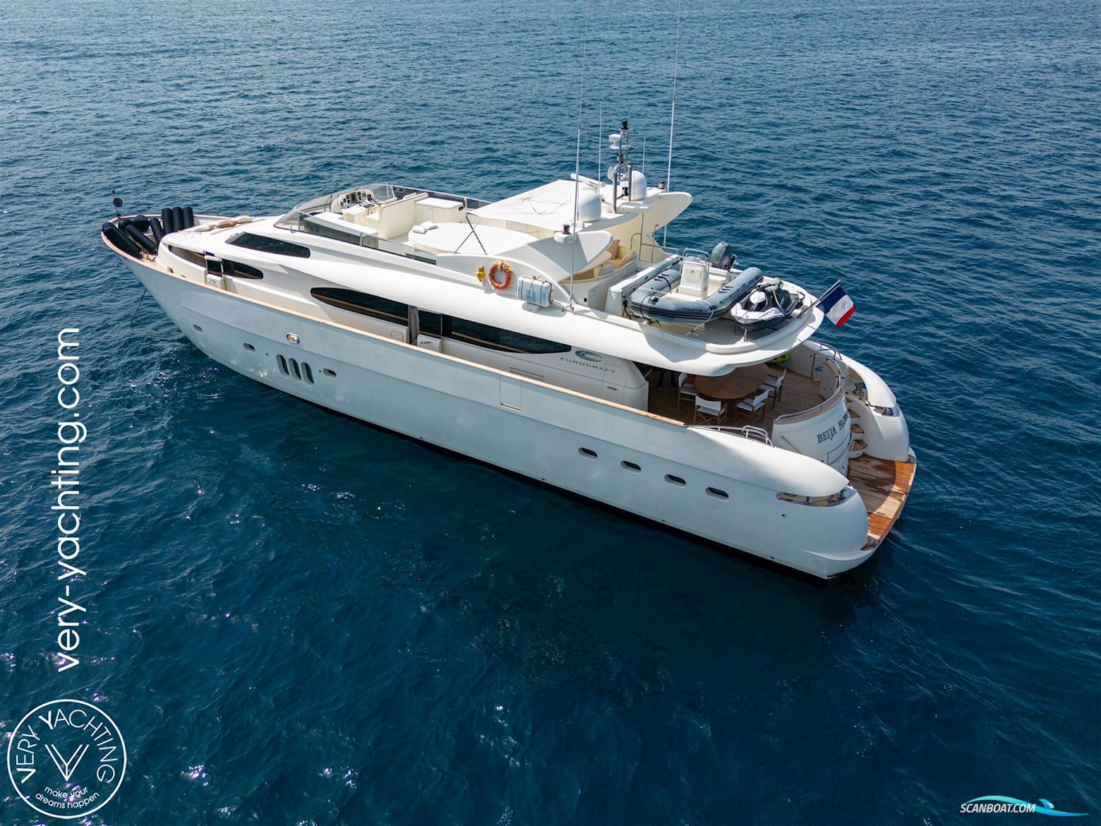 Eurocraft 28m Motorboten 2004, met Caterpillar 3412 TA motor, France