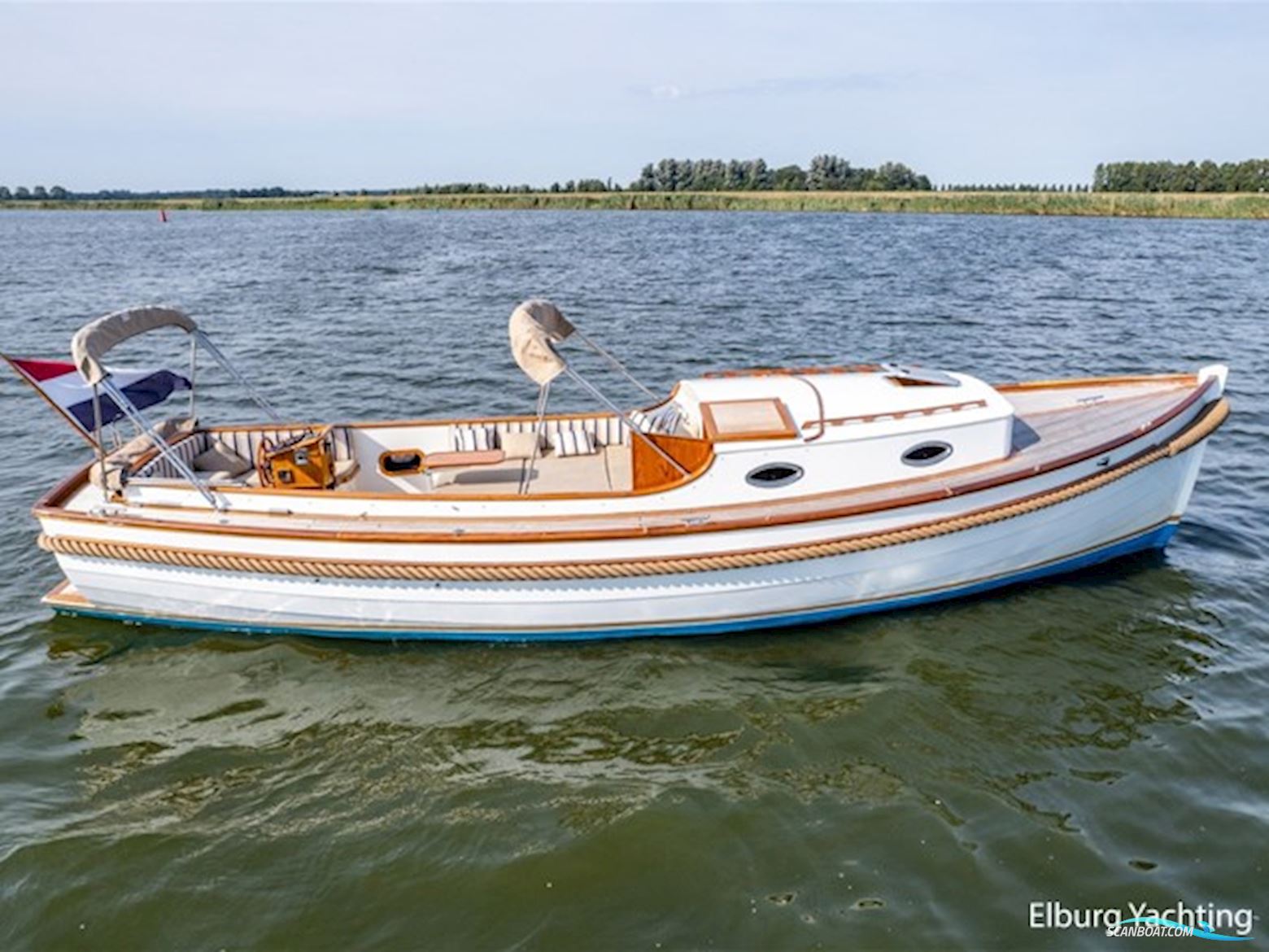 Euroship 33,3ft. Custombuilt Cabinsloep Motorboten 2008, The Netherlands