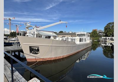 Ex kabellegschip RWS Motorboten 1953, met Mercedes motor, The Netherlands