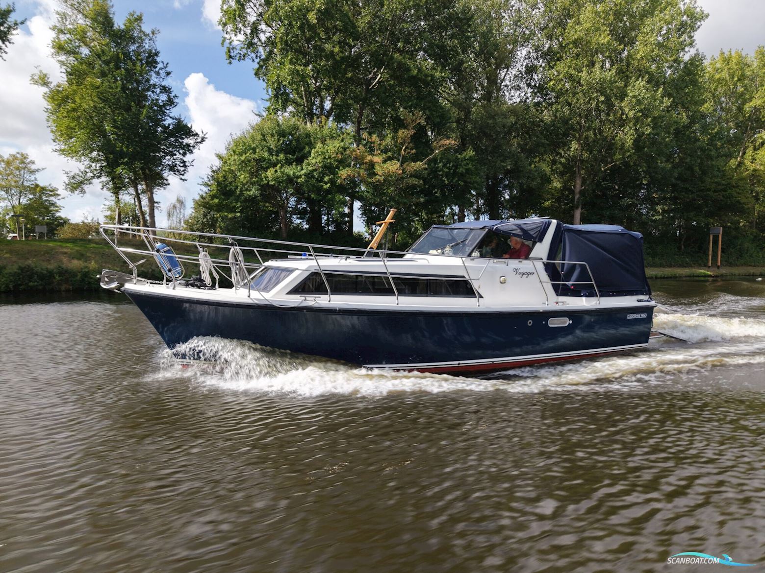 Execellent 9.60 OK Motorboten 2001, met Yanmar motor, The Netherlands