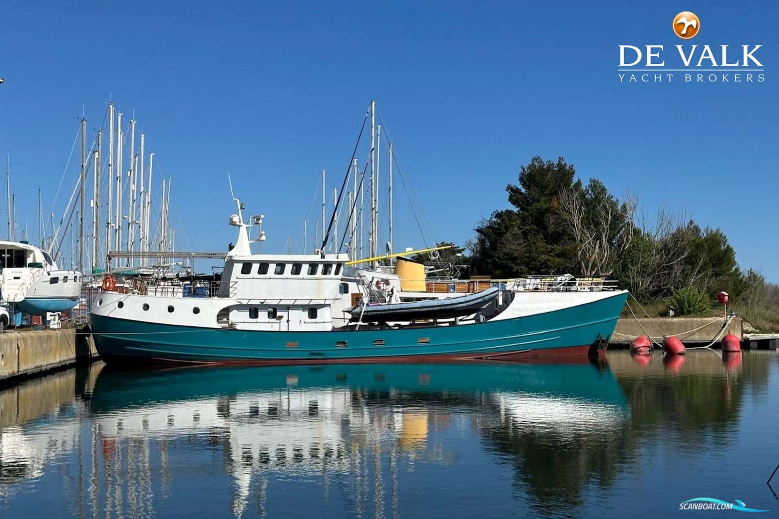 Expedition Vessel Long Range 29M Motorboten 1960, met Caterpillar motor, France