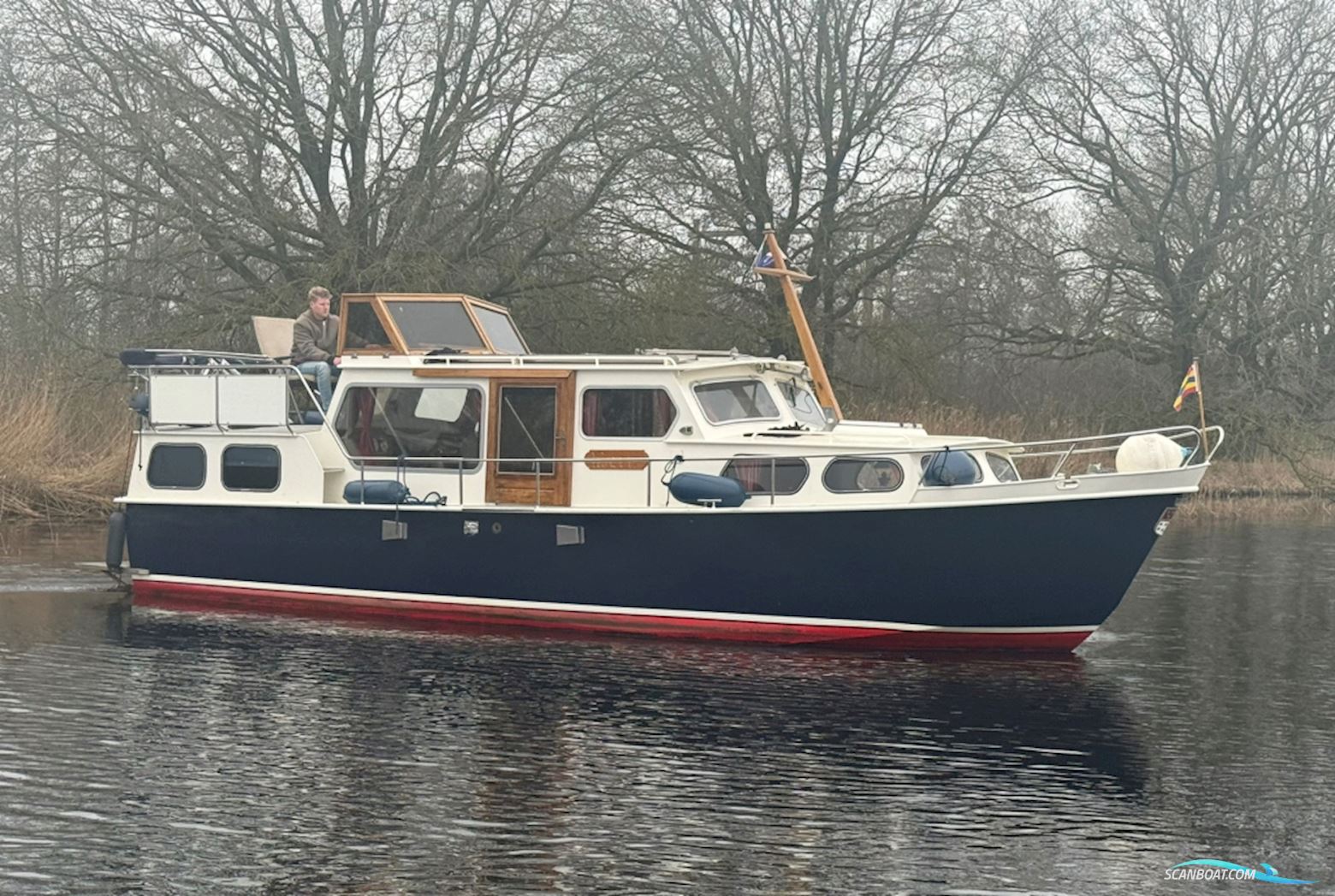 Faber Kruiser 1050 Motorboten 1980, met Vetus motor, The Netherlands