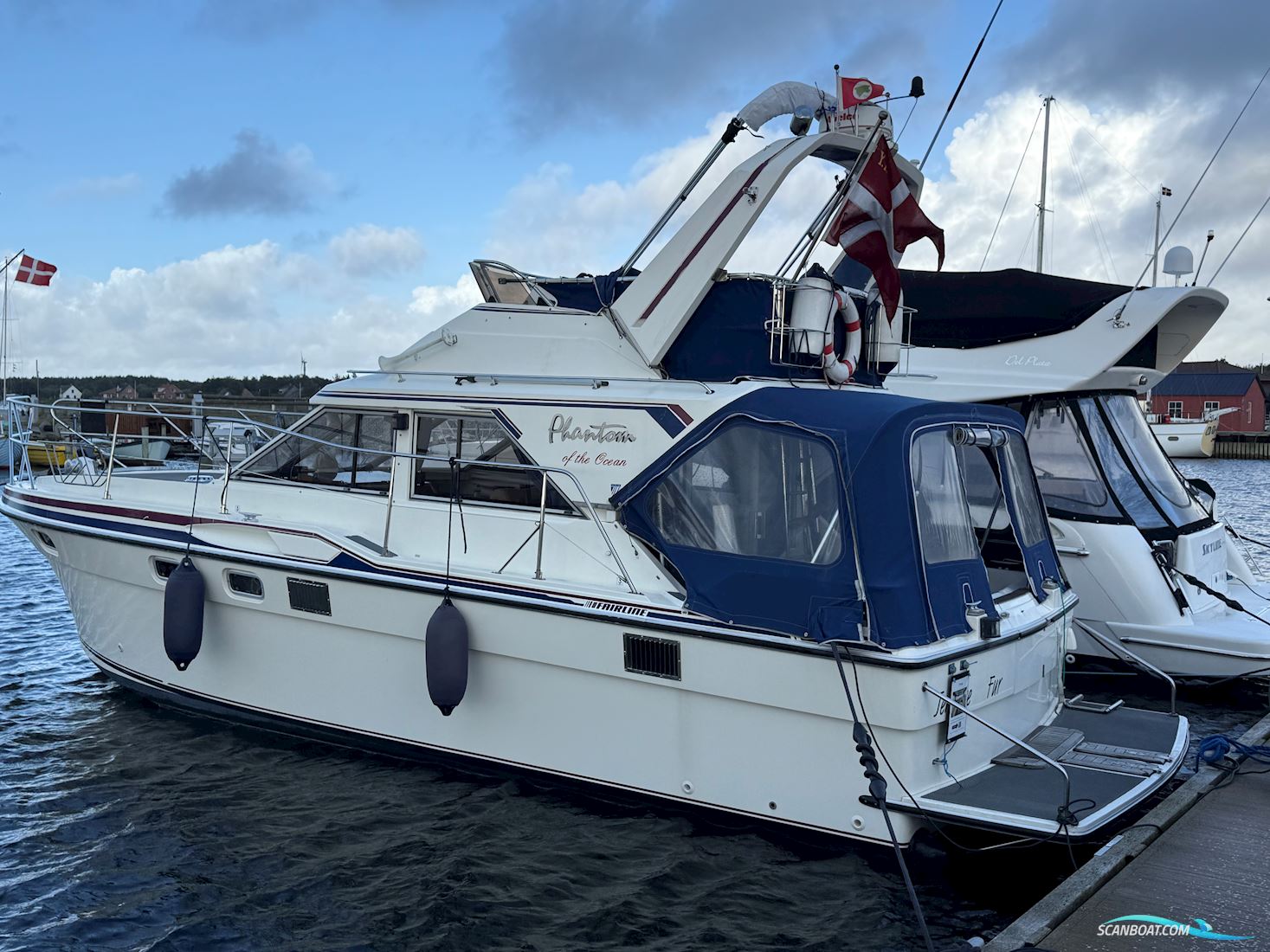 Fairline 31 Corniche Motorboten 1988, met Volvo Penta  motor, Denemarken