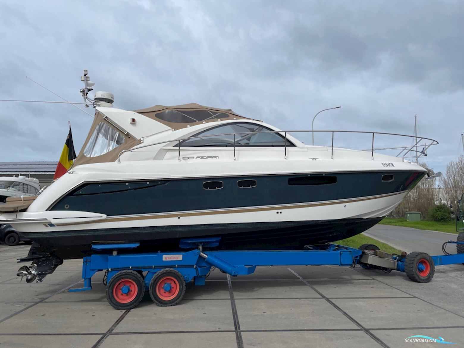 Fairline 38 Targa Motorboten 2011, met Volvo Penta motor, The Netherlands