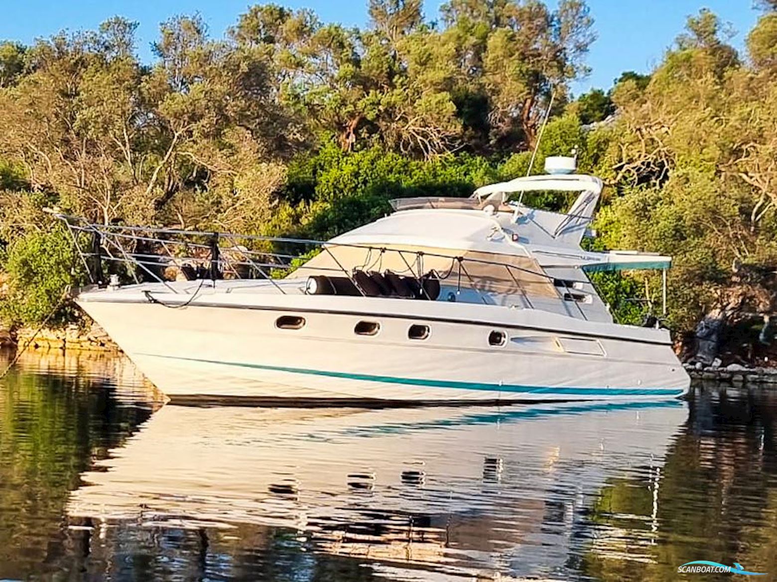Fairline 43 Motorboten 1988, met Volvo Penta Tamd71A motor, Griekenland