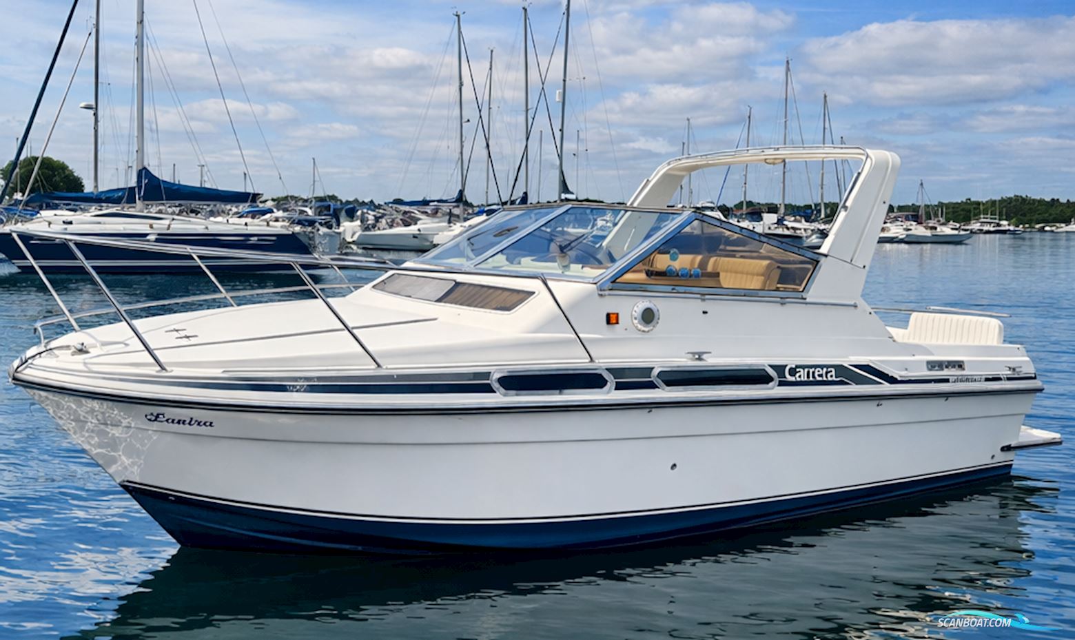 Fairline Carrera 24 Motorboten 1989, met Volvo motor, United Kingdom