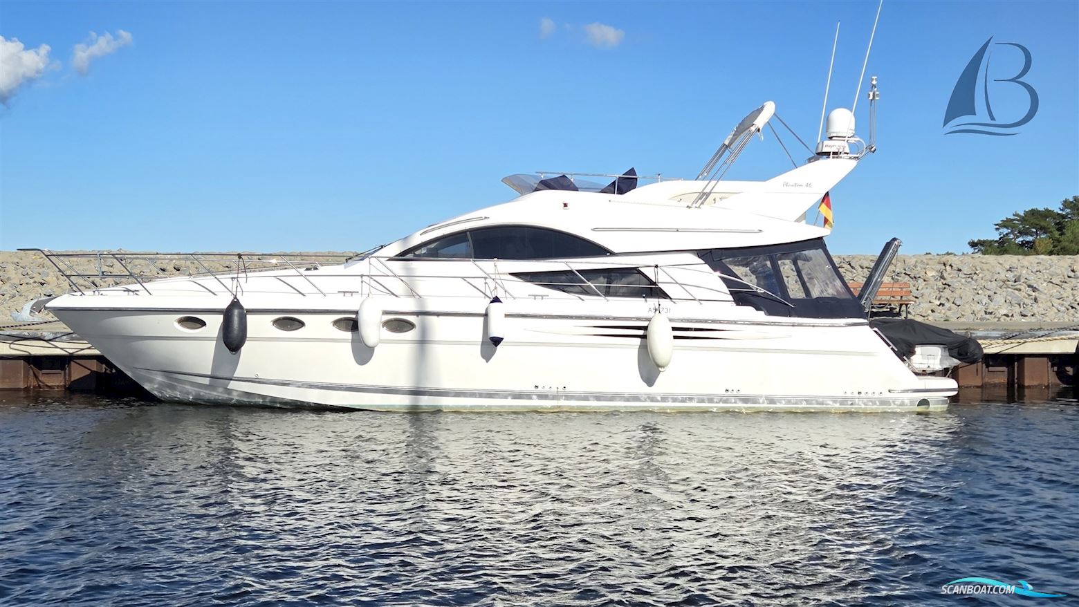 Fairline Phantom 46 Motorboten 2004, met Volvo Penta Tamd 75 Edc motor, Duitsland