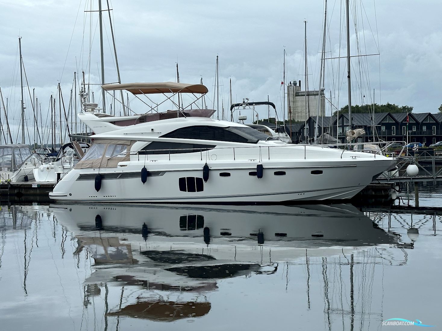 Fairline Phantom 48 - 2009  Motorboten 2009, met Volvo Penta D9 575HK motor, Denemarken