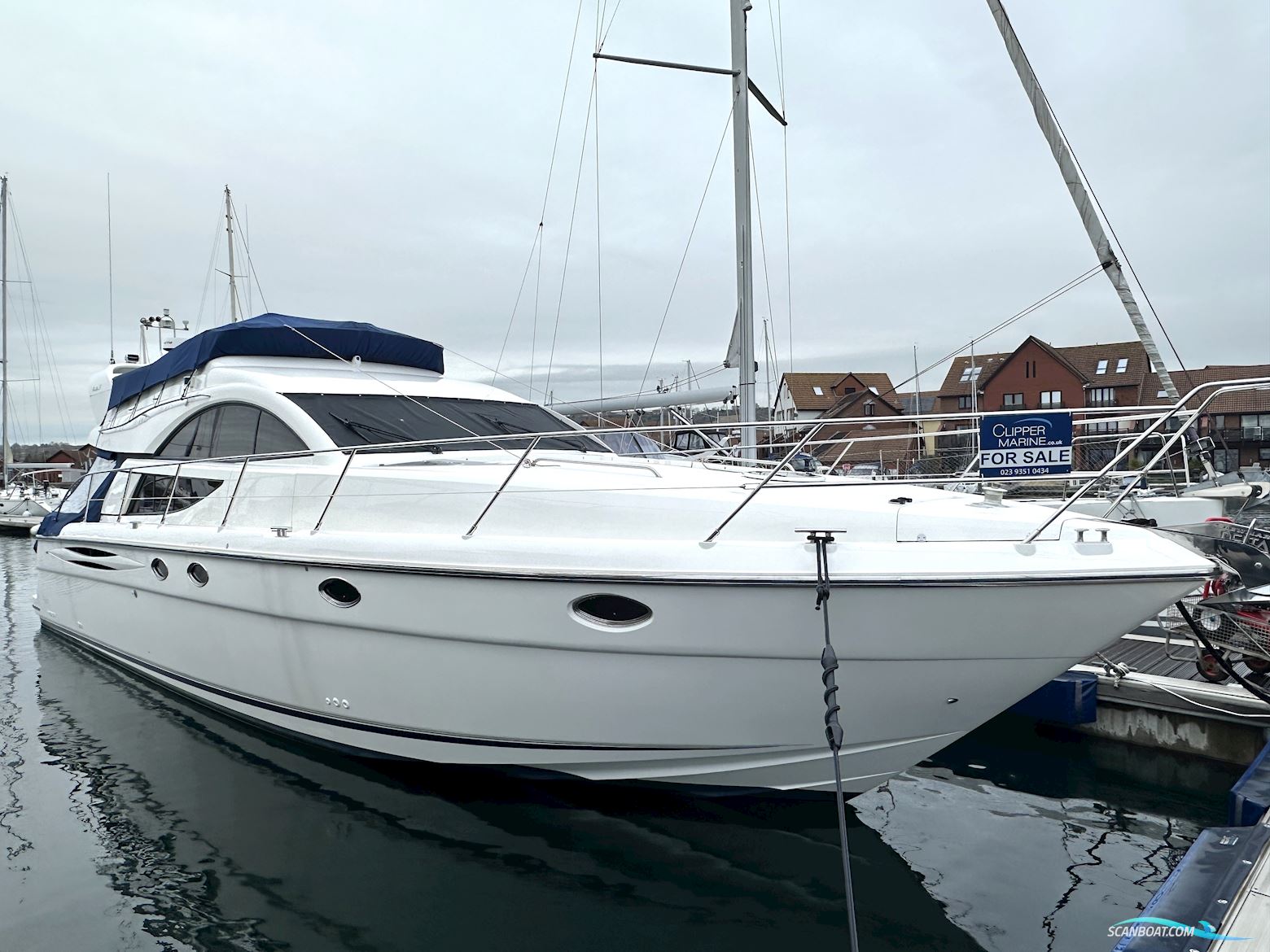 Fairline Phantom 50 Motorboten 2002, met Volvo Penta motor, United Kingdom