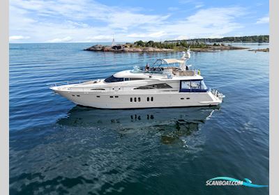 Fairline Squadron 74 Motorboten 2003, met Mtu motor, Sweden