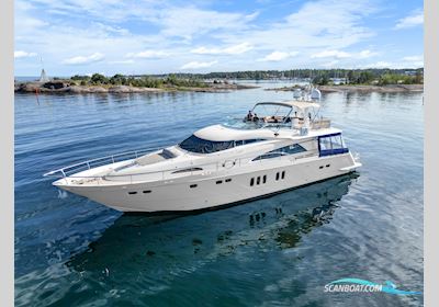 Fairline Squadron 74 Motorboten 2003, met Mtu motor, Sweden