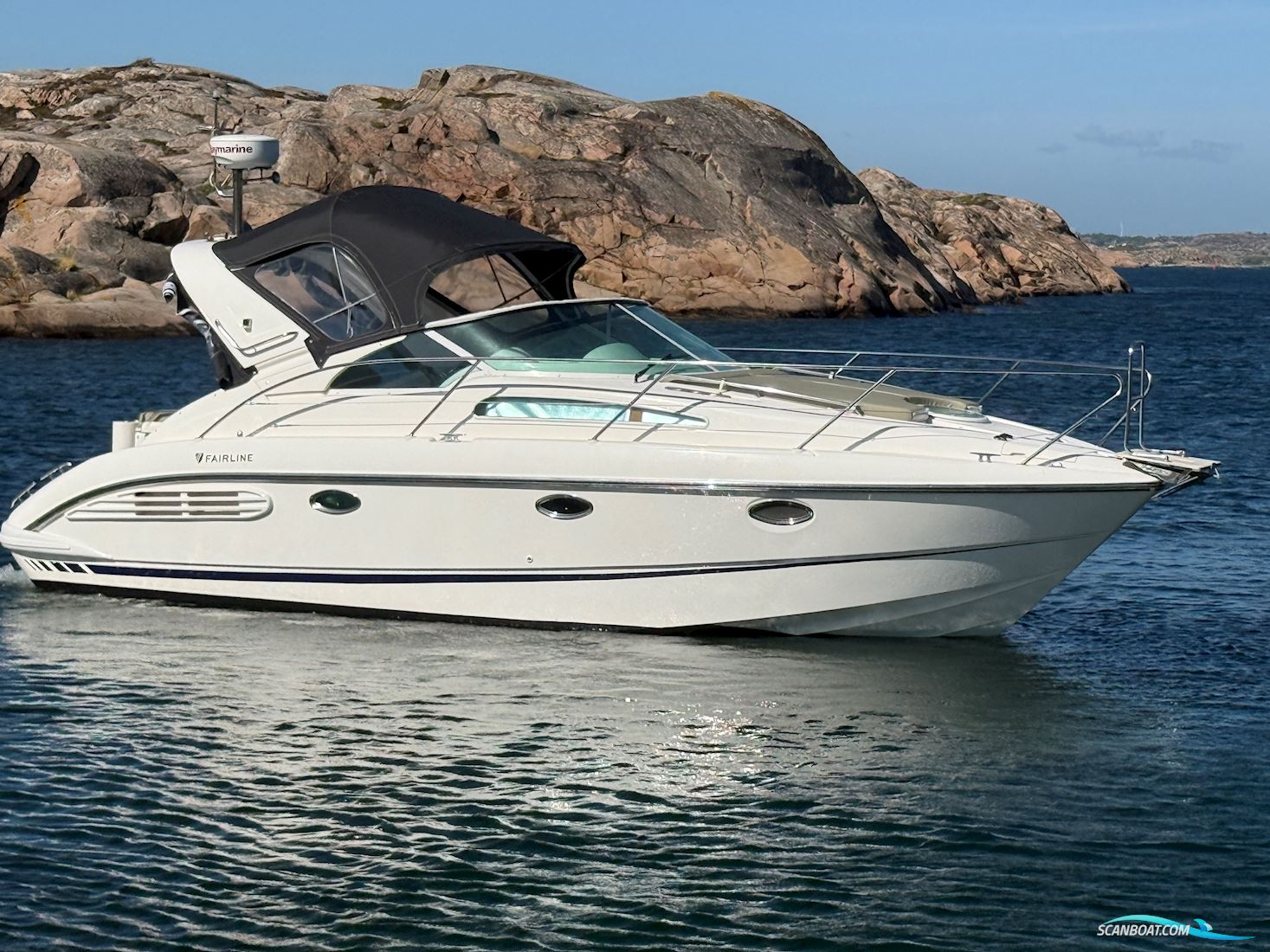 Fairline Targa 30 Motorboten 2000, met Volvo Penta Kad32 motor, Sweden