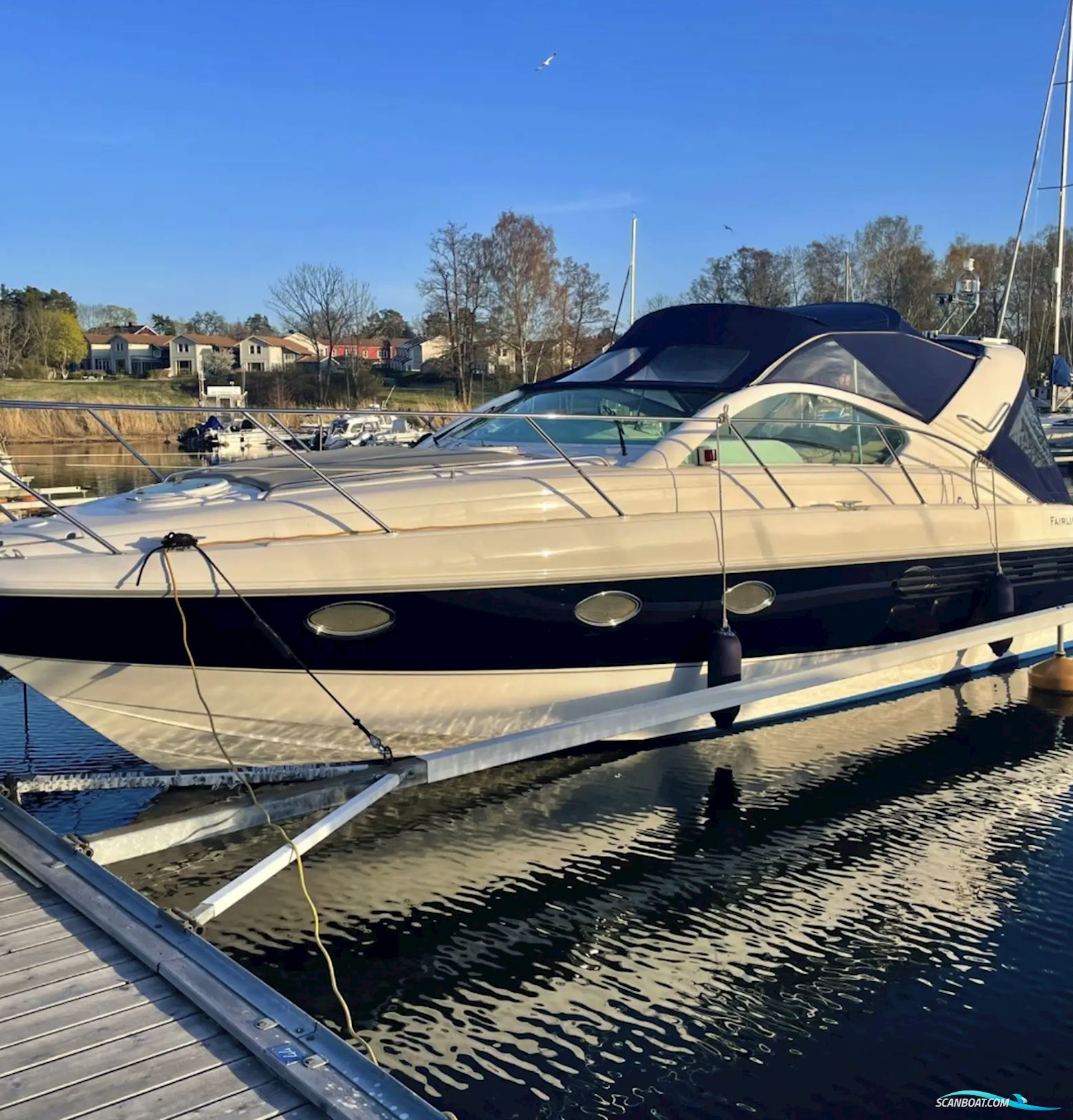 Fairline Targa 34 Motorboten 1999, met Volvo Penta motor, Finland