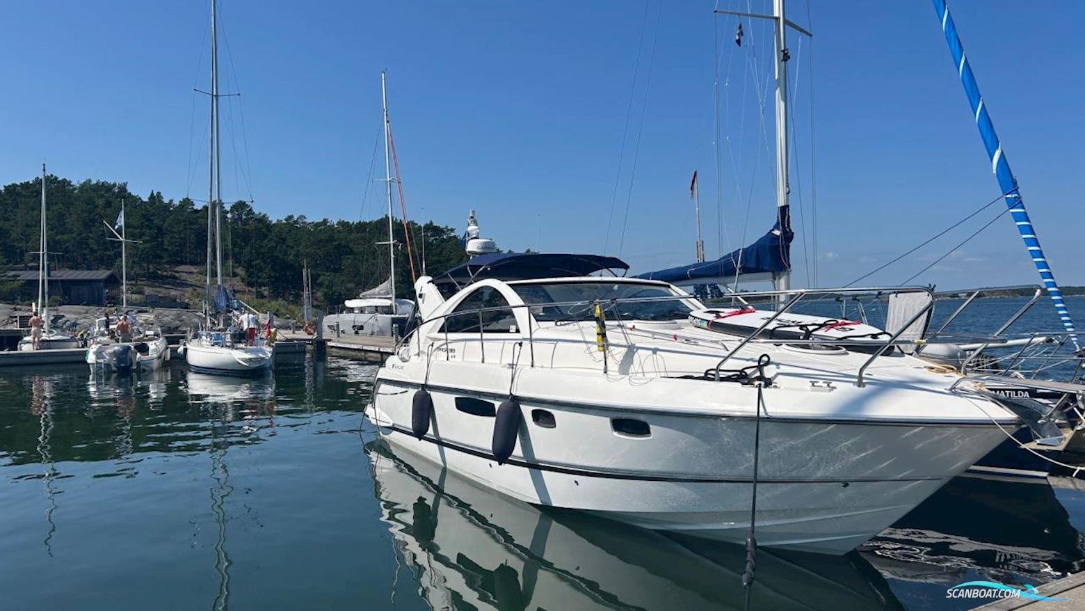 Fairline TARGA 38 Motorboten 2011, met 2x Volvo Penta D4-300 Ca, 800h motor, Sweden