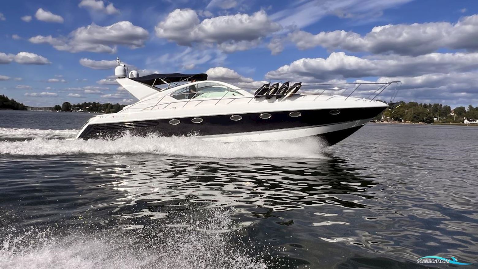 Fairline Targa 48 Motorboten 2000, met 2x Volvo Penta Tamd 74 Edc motor, Sweden