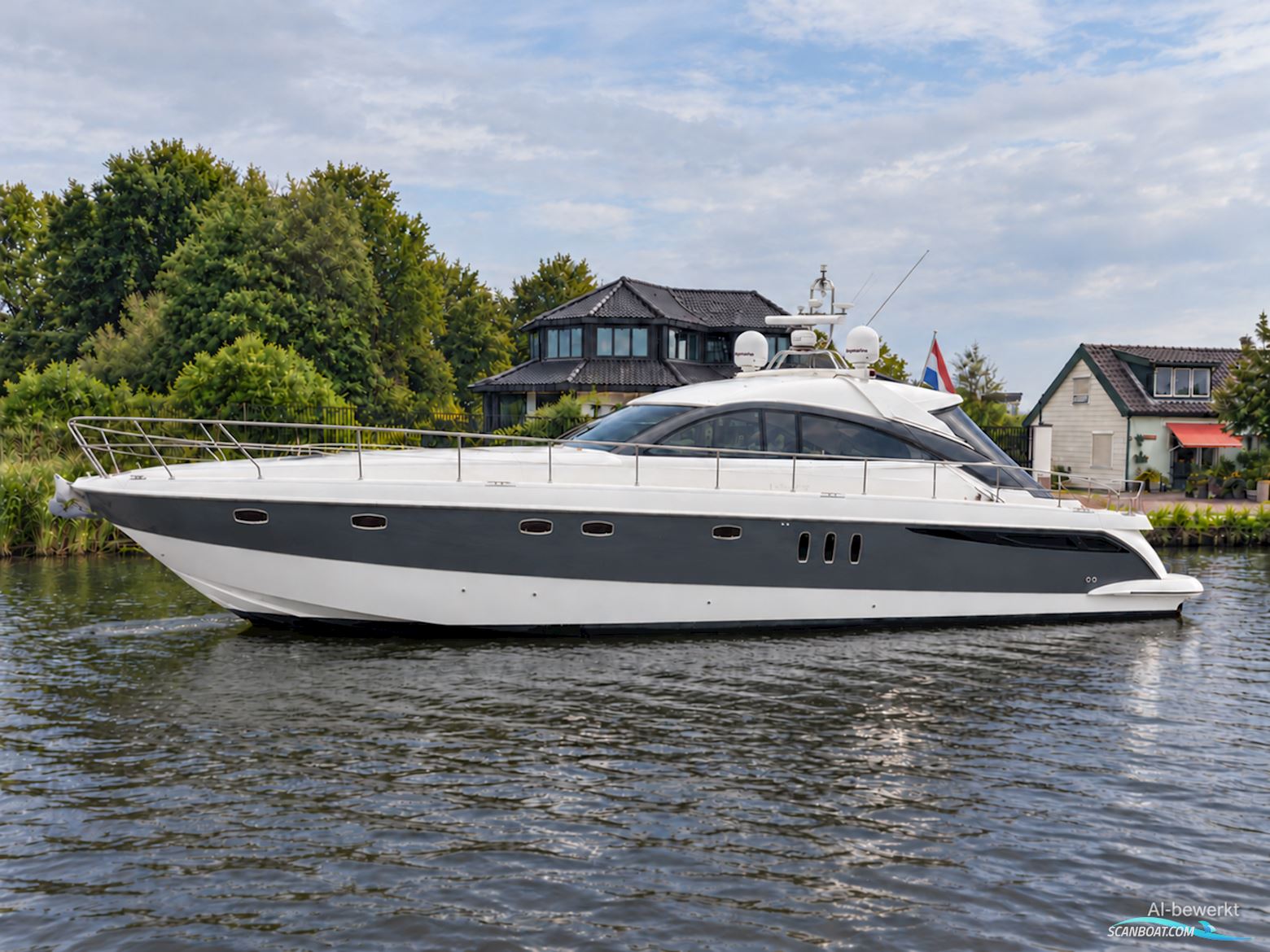 Fairline Targa 62 Motorboten 2005, met Caterpillar motor, The Netherlands