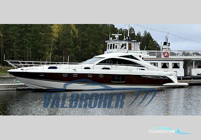 Fairline TARGA 64 GT Motorboten 2008, met MAN V10 1100 motor, Finland