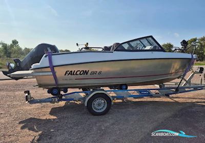 Falcon BR 6 Motorboten 2019, met Mercury 4 Stroke motor, Sweden