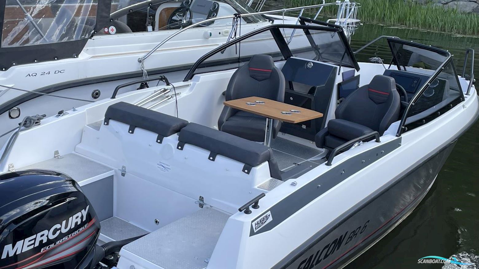 Falcon BR 6 Motorboten 2018, met Mercury motor, Sweden