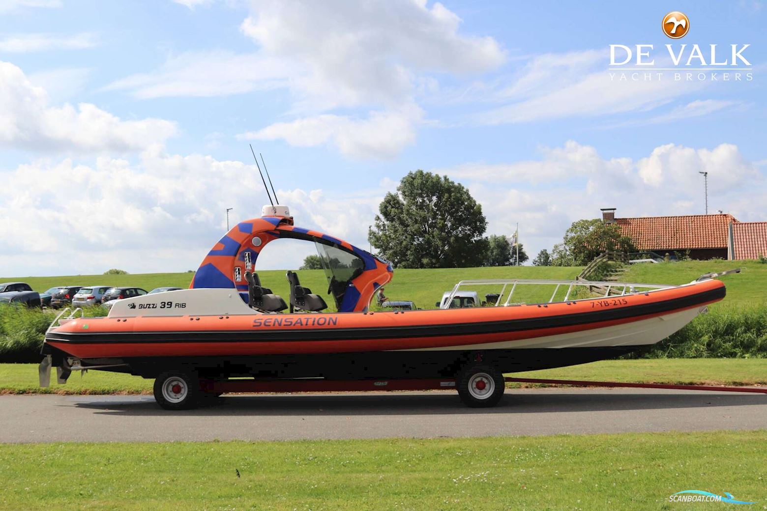FB Design Buzzi 39 Rib SF Motorboten 2009, met Iveco motor, The Netherlands