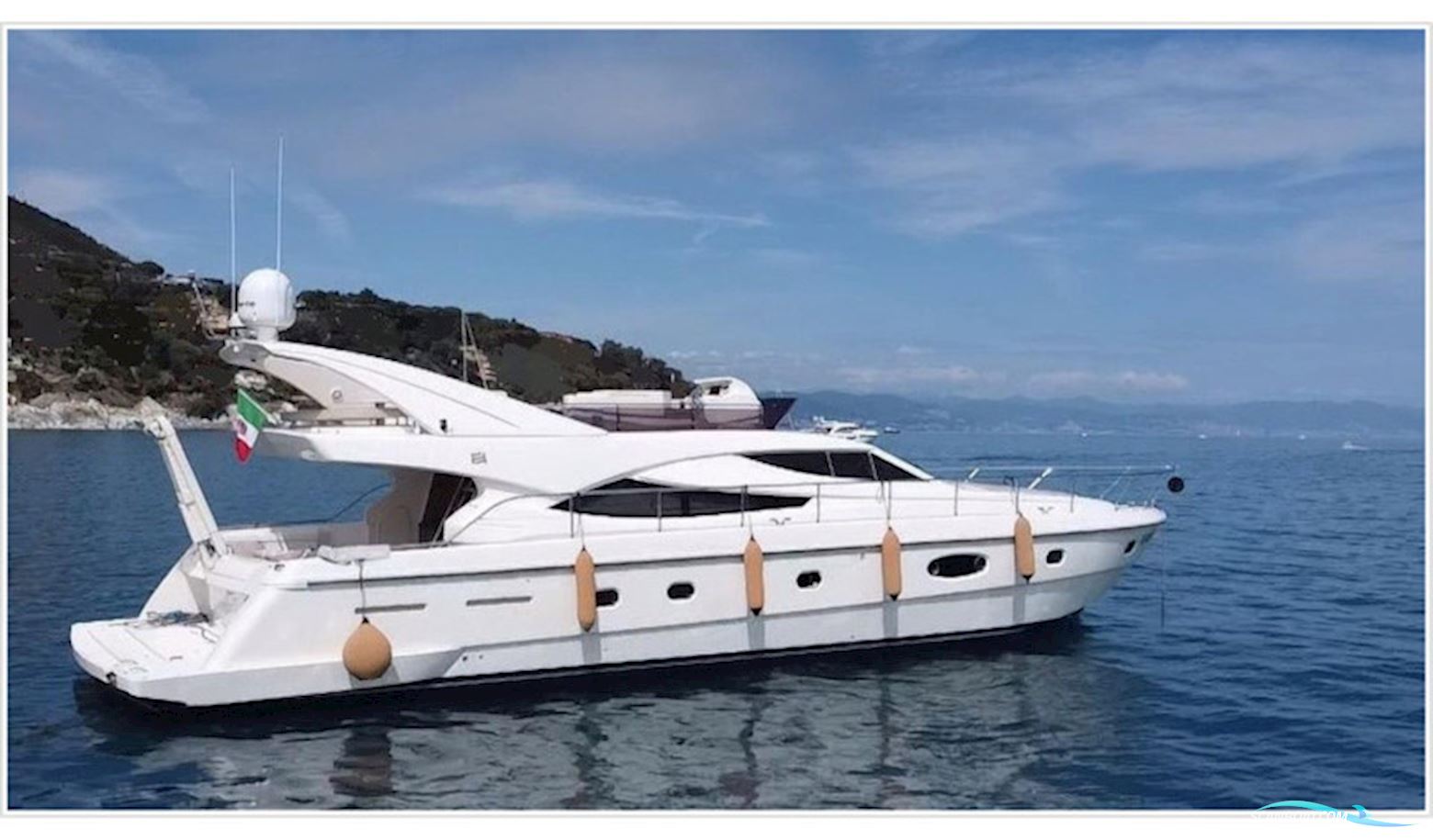 Ferretti 620 Fly Motorboten 2004, met Man V10 CR motor, Italië