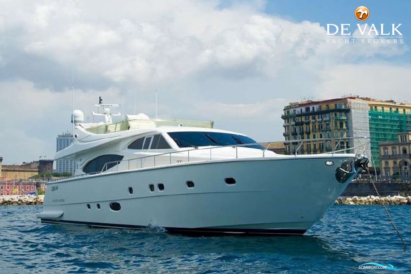 Ferretti 760 Motorboten 2003, met MTU motor, Italië