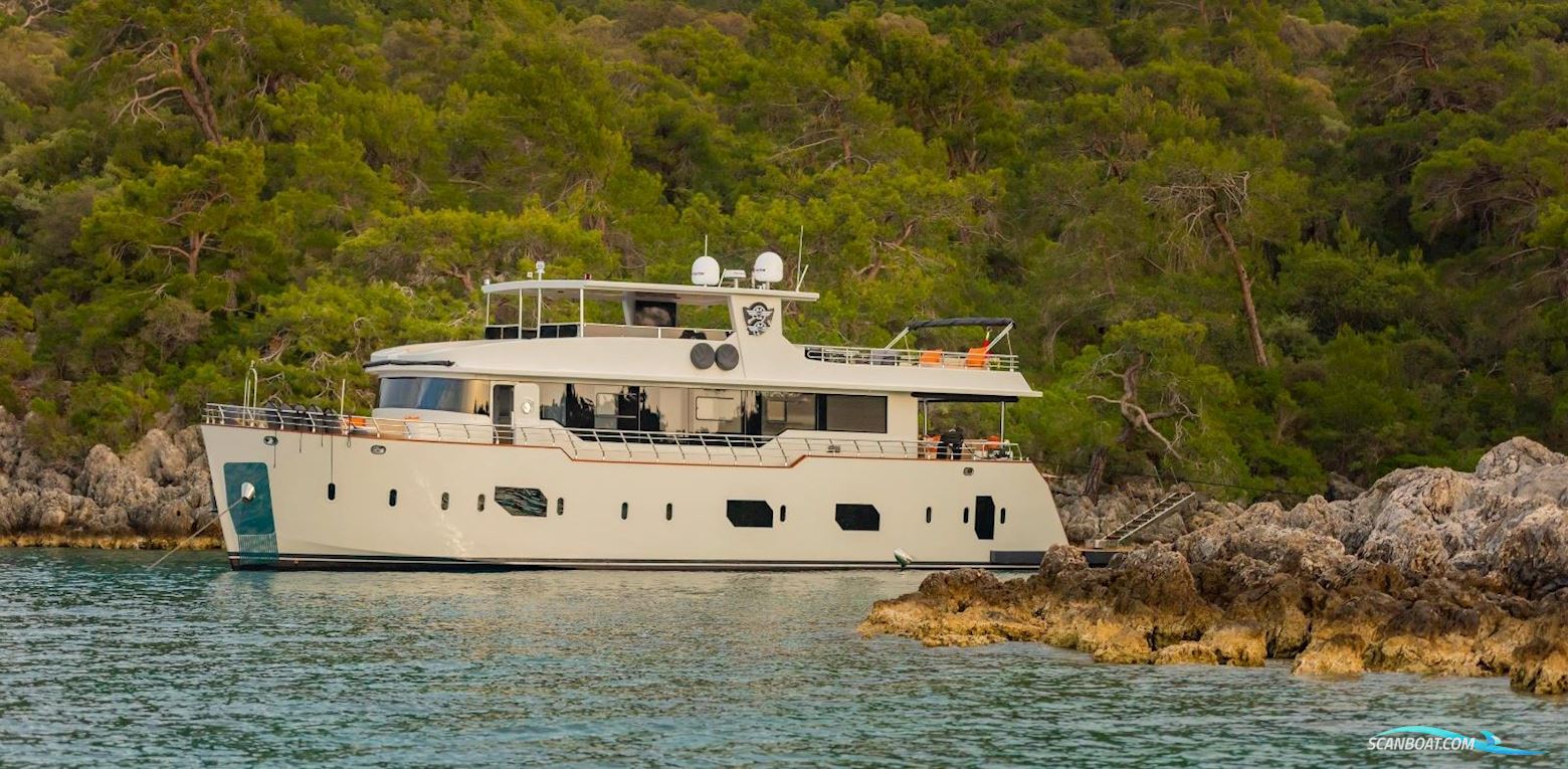 Fethiye Shipyard Trawler 26M Motorboten 2022, met Cummins Qsb6.7 550 motor, Turkey