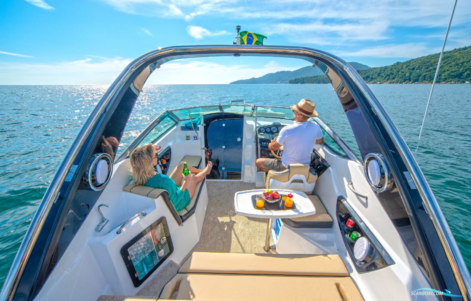 FIBRAFORT Style 242 GTC Mooie Cabine geschikt voor Outboard !!