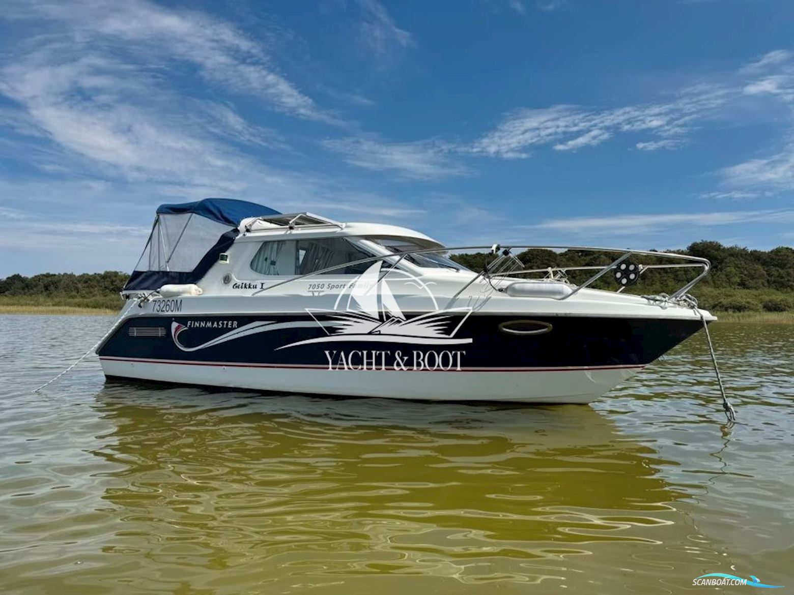 Finnmaster 2050 Sport Family Motorboten 2007, met Volvo Penta motor, Duitsland