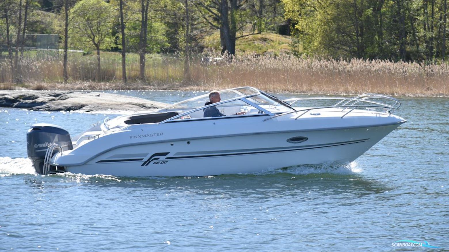 Finnmaster 68 DC Motorboten 2014, met Yamaha motor, Sweden