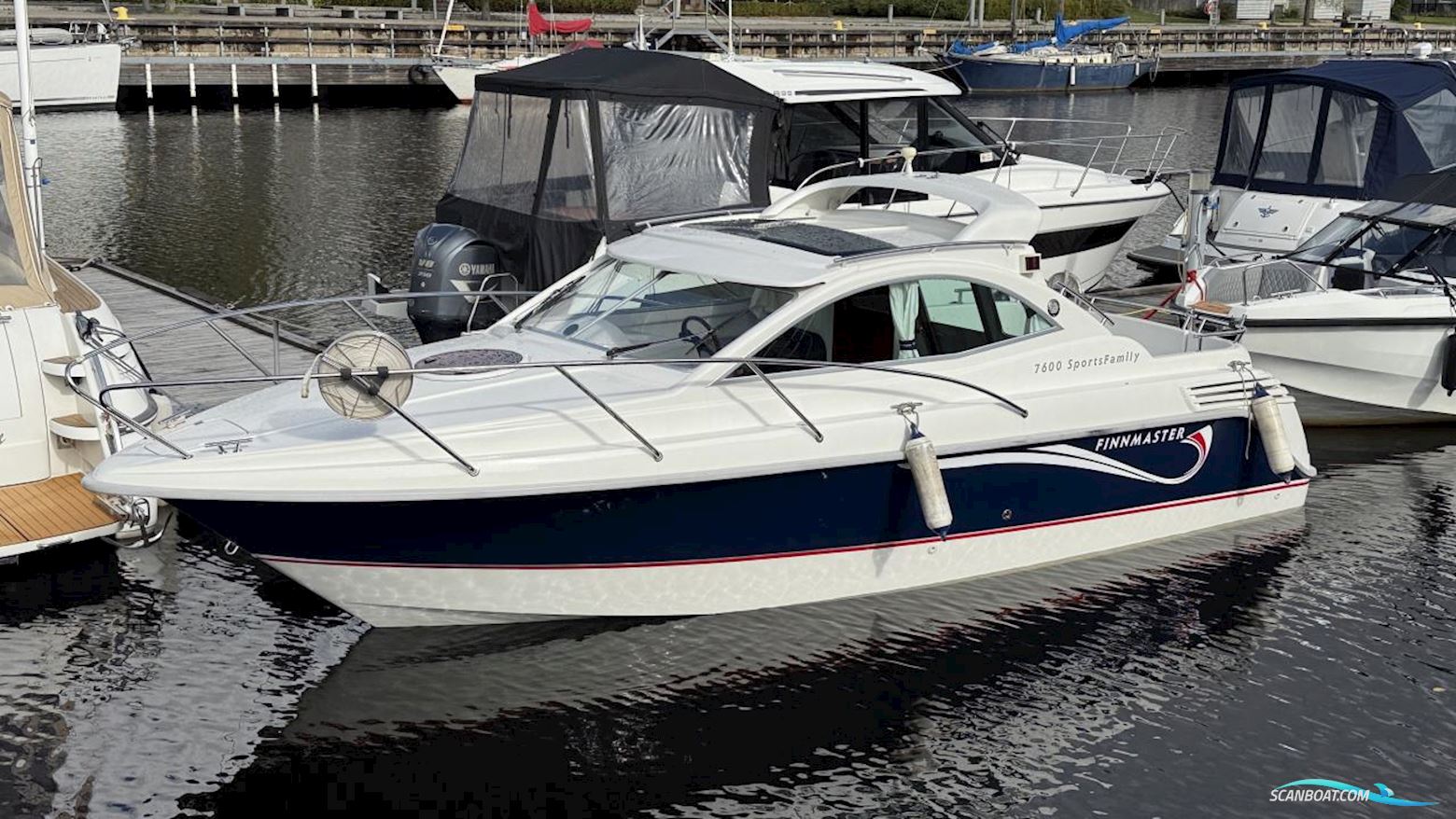 FINNMASTER 7600 SPORTSFAMILY Motorboten 2006, met Volvo Penta  motor, Sweden