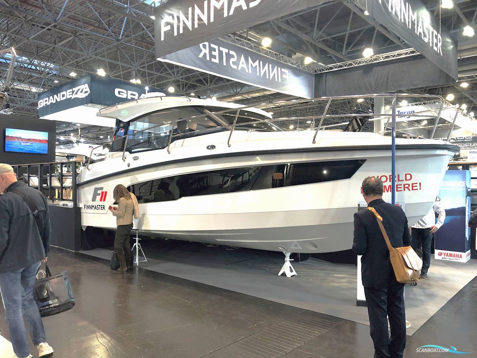Finnmaster F11 /twin Yamaha F300XSB2 Motorboten 2025, met Yamaha twin 300 motor, Denemarken