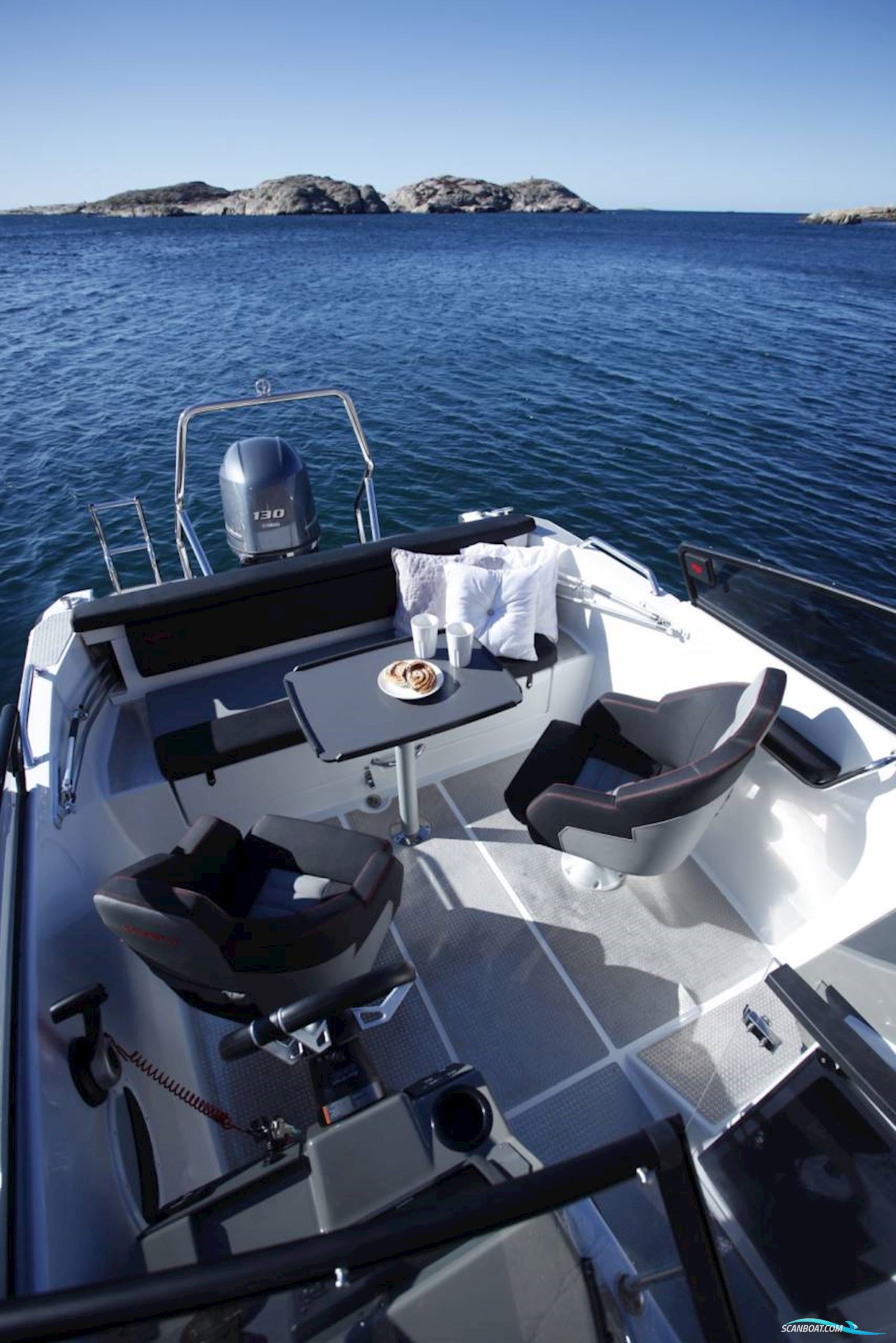 Finnmaster Husky R6 - Yamaha 150/Udstyr