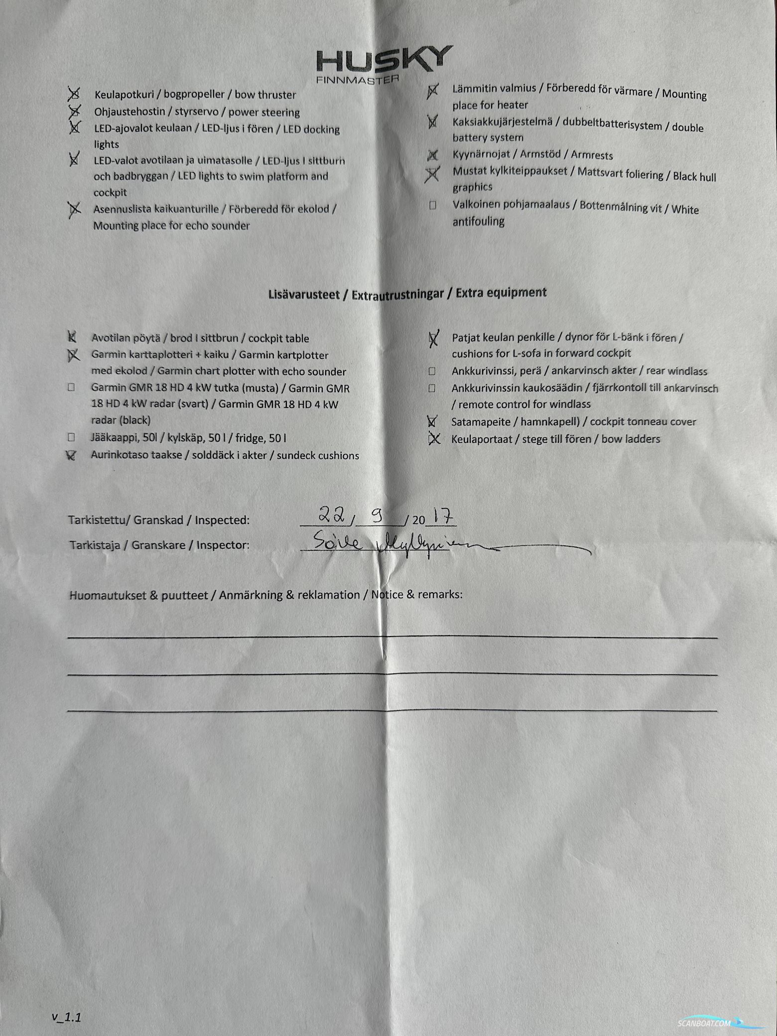 FINNMASTER Husky R8 S