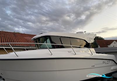 Finnmaster P7 Weekend Motorboten 2017, met Yamaha 200 hk motor, Denemarken