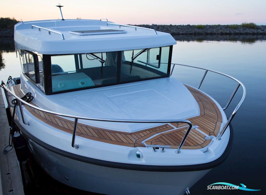 Finnmaster P7 Weekend Motorboten 2020, met Yamaha 200 HK motor, Denemarken