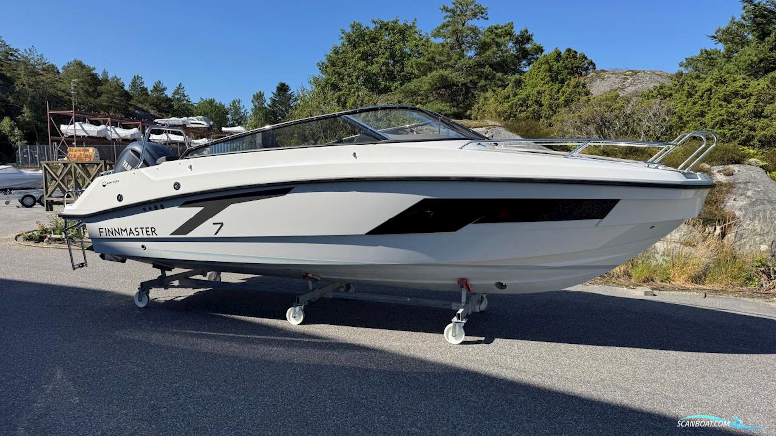 Finnmaster T7 Motorboten 2022, met Yamaha motor, Sweden