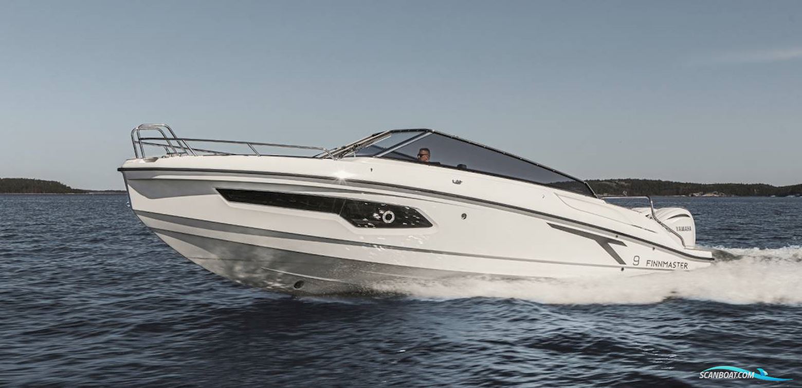 Finnmaster T9 - 1 X Xto425 (425 HK) Motorboten 2024, met Yamaha F425 motor, Denemarken