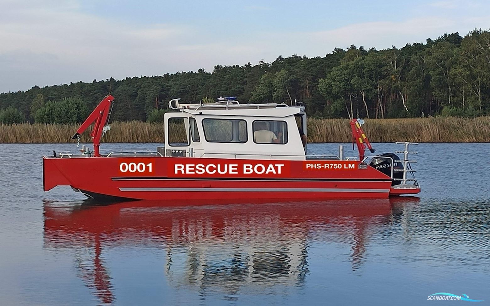 Fire And Rescue Boat PHS-R750 Motorboten 2024, Poland