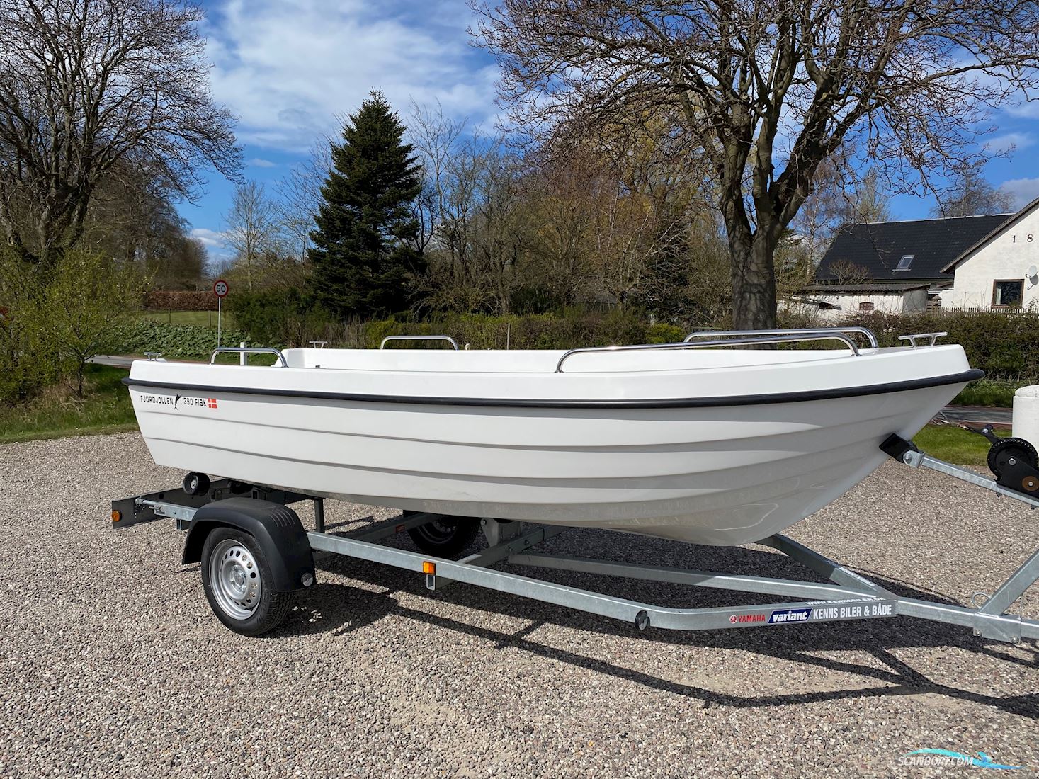 Fjordjollen 390 Fisk, Komplet Sæt, Variant 451, Yamaha F2,5