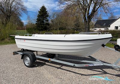 Fjordjollen 390 Fisk, Komplet Sæt, Variant 451, Yamaha F2,5 Motorboten 2026, met Yamaha F2,5 motor, Denemarken