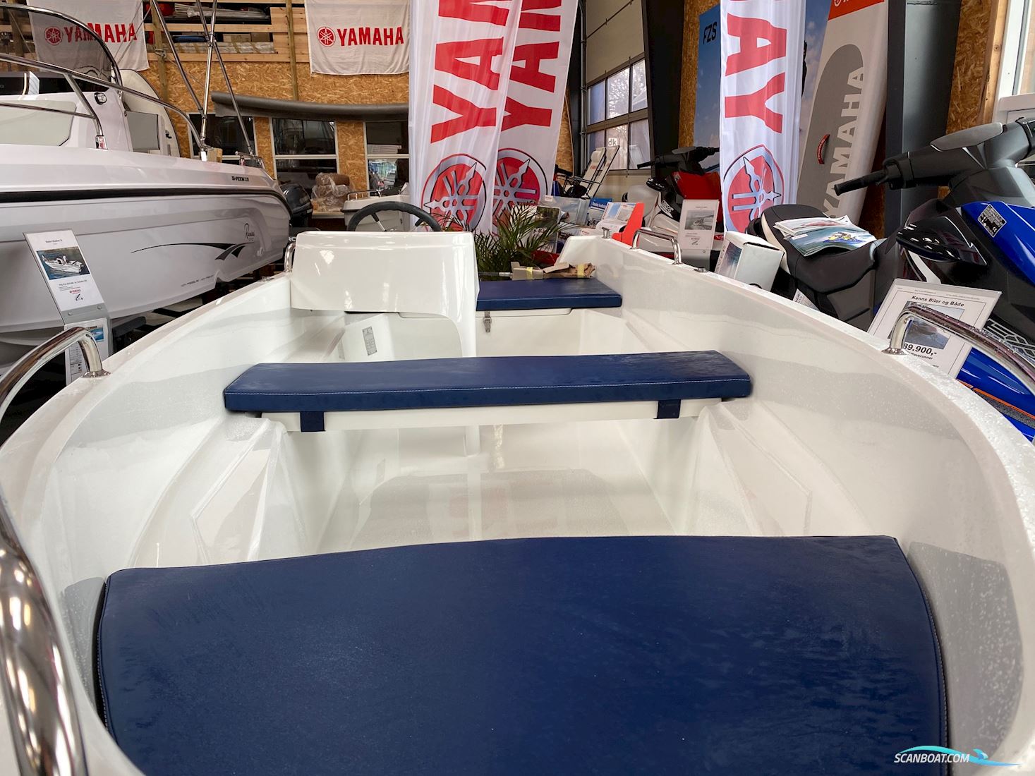 Fjordjollen 390 Fisk m. Styrepult