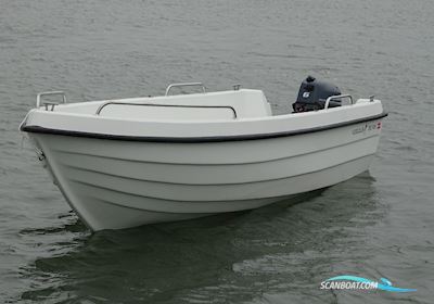 Fjordjollen 390 Fisk Med 4HK Motorboten 2026, met Yamaha F4 motor, Denemarken
