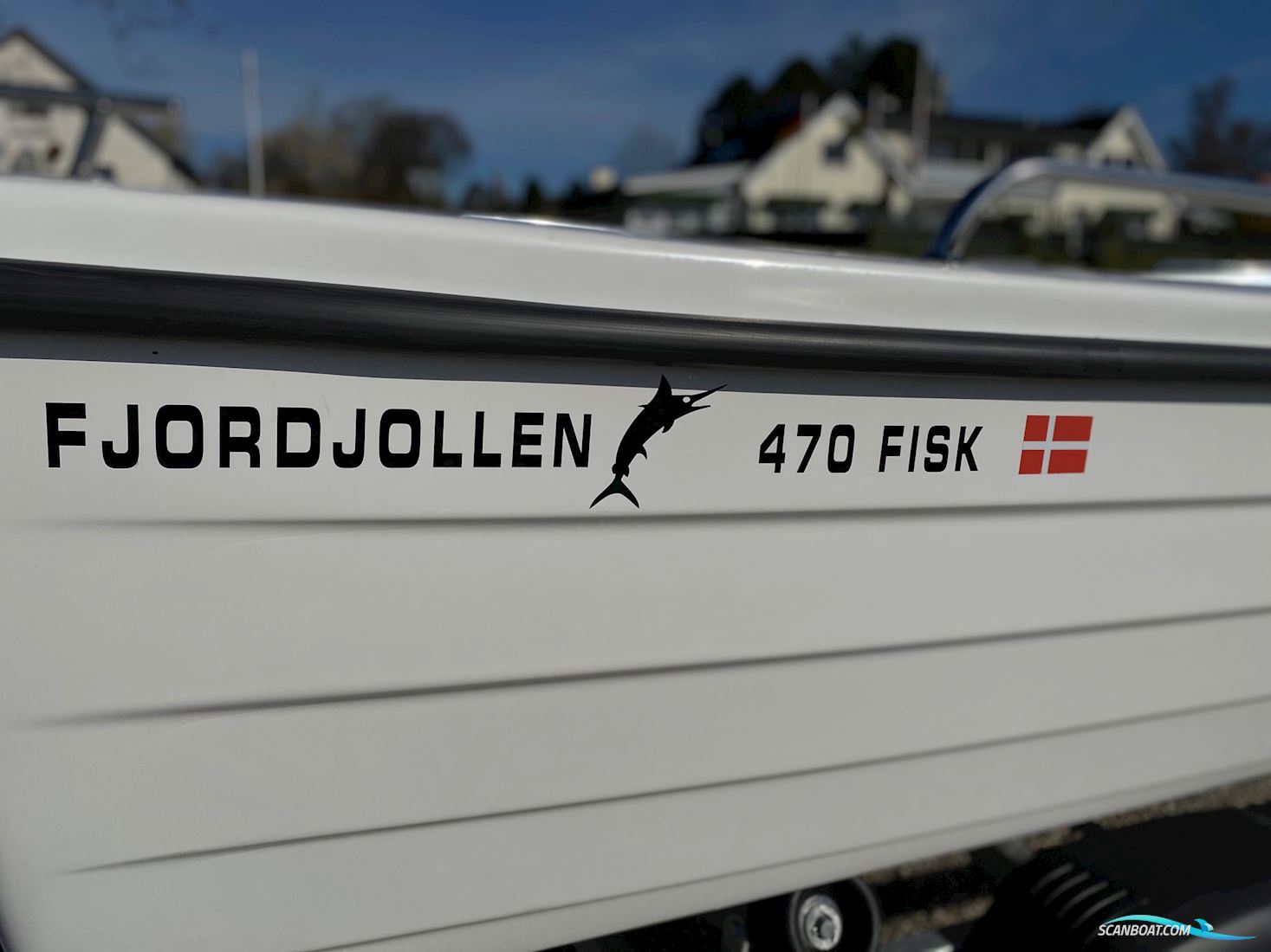 Fjordjollen 470 Fisk M. Yamaha F15